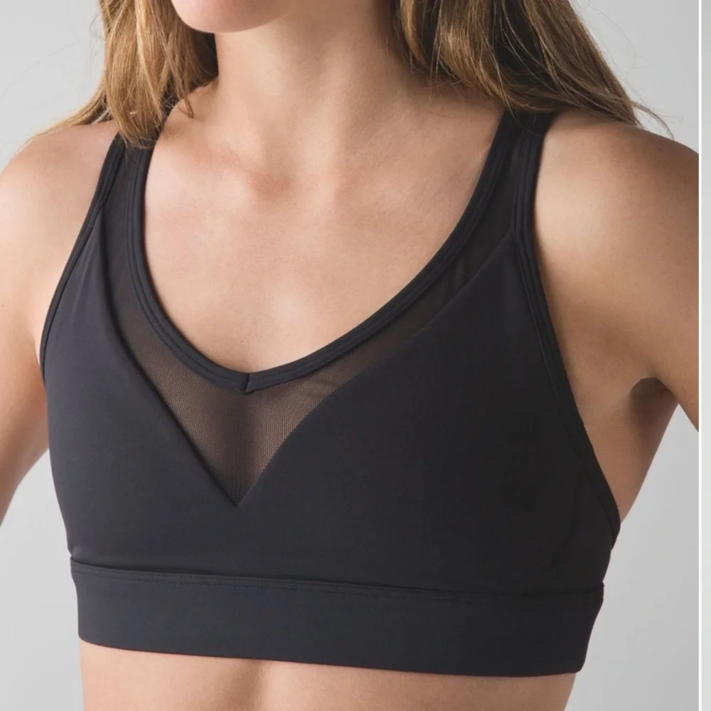 Lululemon Minimalist Bra Black SZ 8 - Picture 2 of 9
